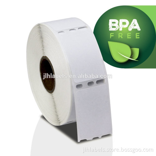 Dymo Compatible 30347 Book Spines Labels - 1" x 1-1/2" (6 Rolls - 750 Labels Per Roll)
